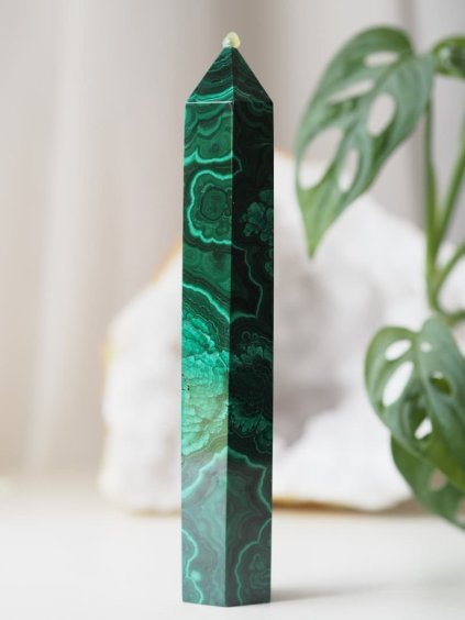 9 Malachit spice obelisk